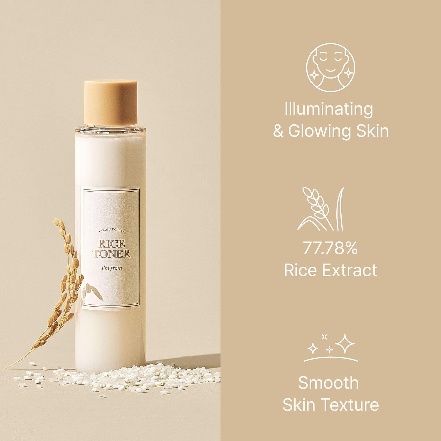I’m From - Rice Toner (150ml)-thekimyoung.com