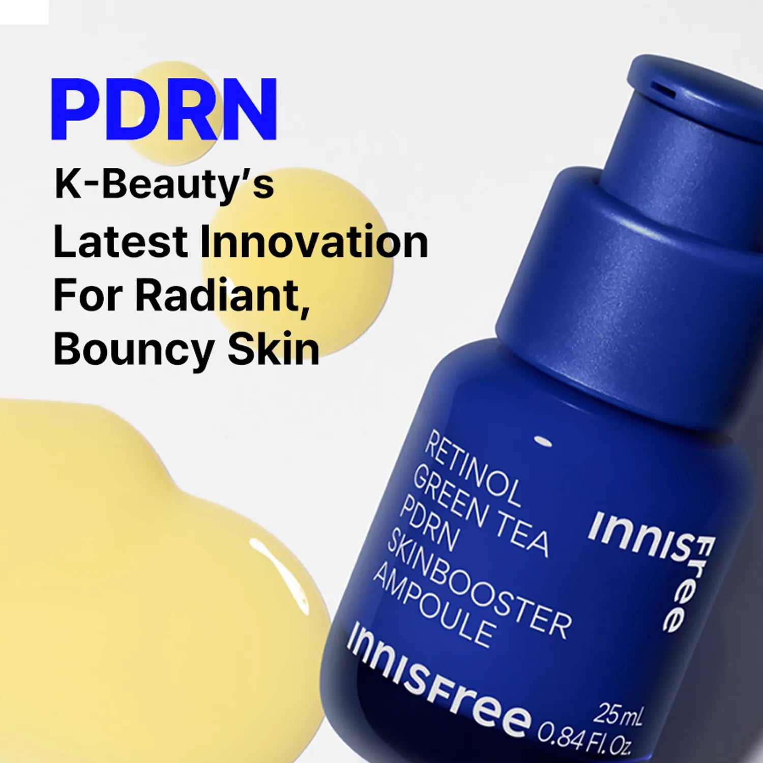 Innisfree Retinol Green Tea PDRN Skin booster Ampoule-thekimyoung.com