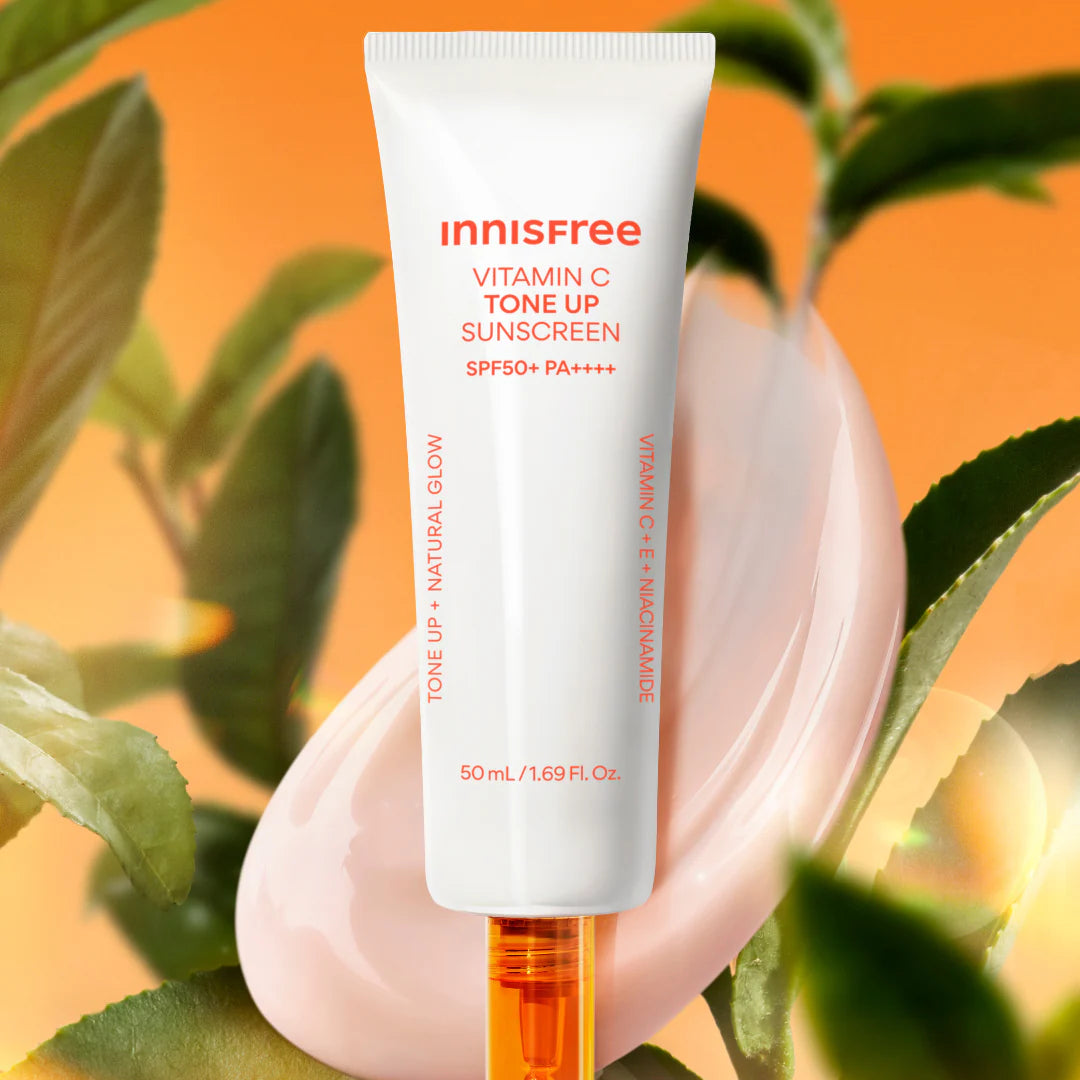 Innisfree Vitamin C Spot Tone-up Sunscreen 50ml-thekimyoung.com