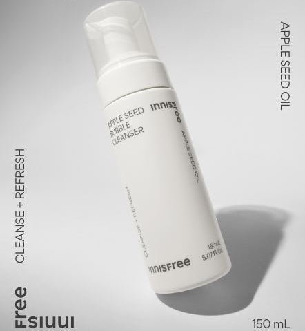 Innisfree Apple Seed Bubble Cleanser 150ml-thekimyoung.com