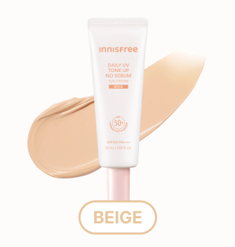 Innisfree Daily UV Tone-Up No-Sebum Sunscreen (Pink/Lavender/Beige) 50ml-thekimyoung.com