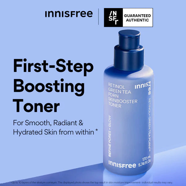 Innisfree Retinol Green Tea PDRN™ Skinbooster Toner 170ml-thekimyoung.com