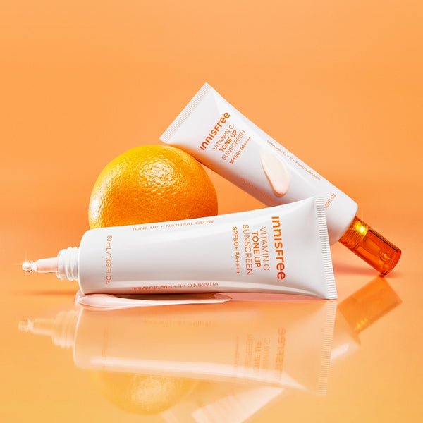 Innisfree Vitamin C Spot Tone-up Sunscreen 50ml-thekimyoung.com