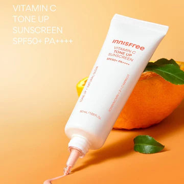 Innisfree Vitamin C Spot Tone-up Sunscreen 50ml-thekimyoung.com