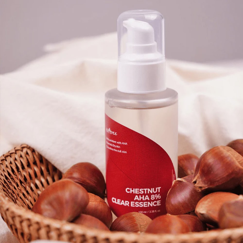 Isntree Chestnut AHA 8% Clear Essence 100ml Essence Isntree
