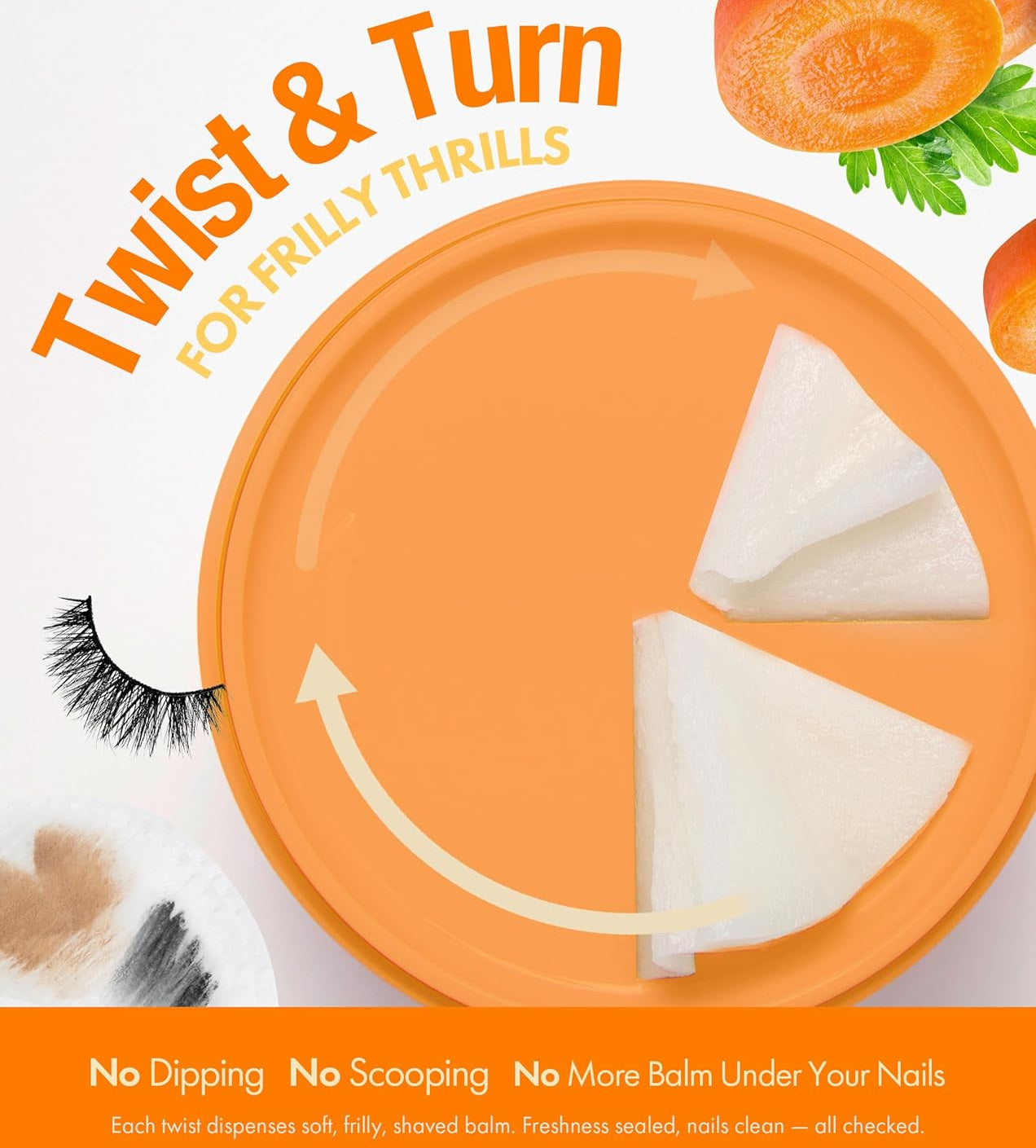 KAHI Nourishing Care Carrot Cleansing Balm 50ml-thekimyoung.com