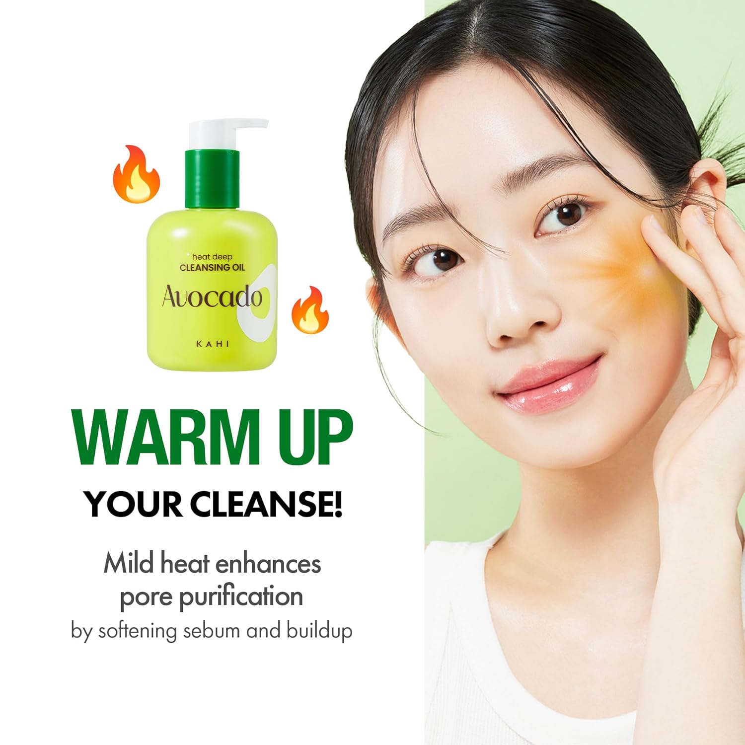 KAHI - Heat Deep Avocado Cleansing Oil 200ml-thekimyoung.com