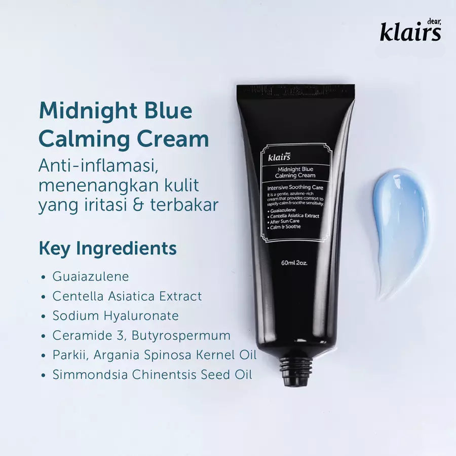 KLAIRS Midnight Blue Calming Cream 60ml Face Cream KLAIRS
