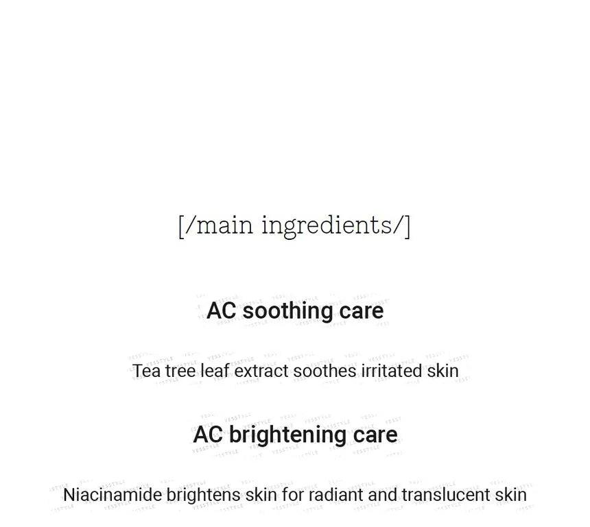 COSRX AC Collection Blemish Care Sheet Mask 26ml X 10ea-thekimyoung.com