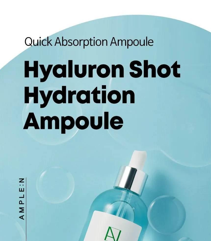 AMPLE:N Hyaluron Shot Hydration Ampoule 30ml-thekimyoung.com