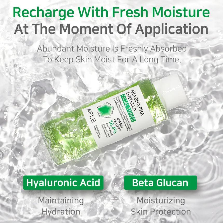 APLB - AHA BHA PHA Centella Facial Toner 160ml Toner APLB