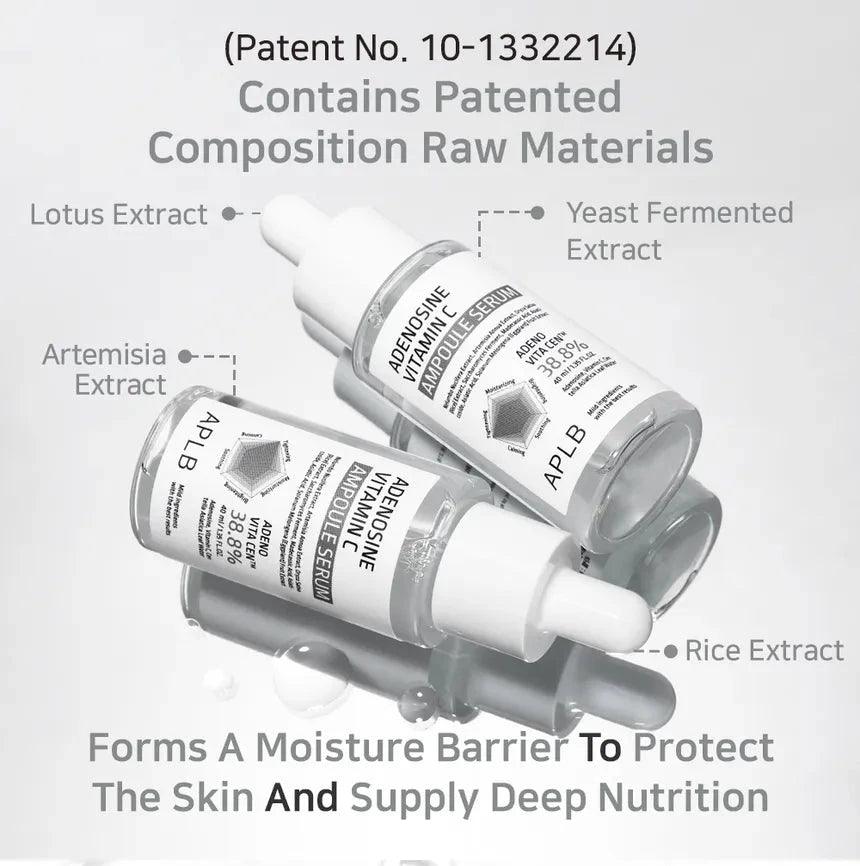 APLB Adenosine Vitamin C Ampoule Serum 40ml Face Serum APLB