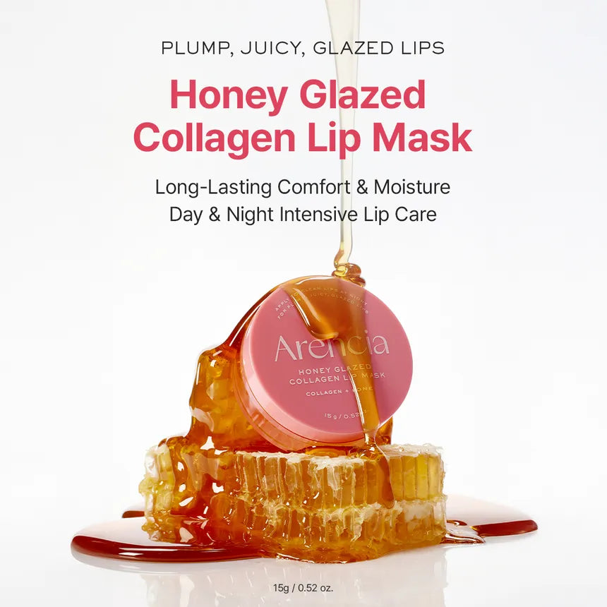 Arencia - Honey Glazed Collagen Lip Mask-thekimyoung.com