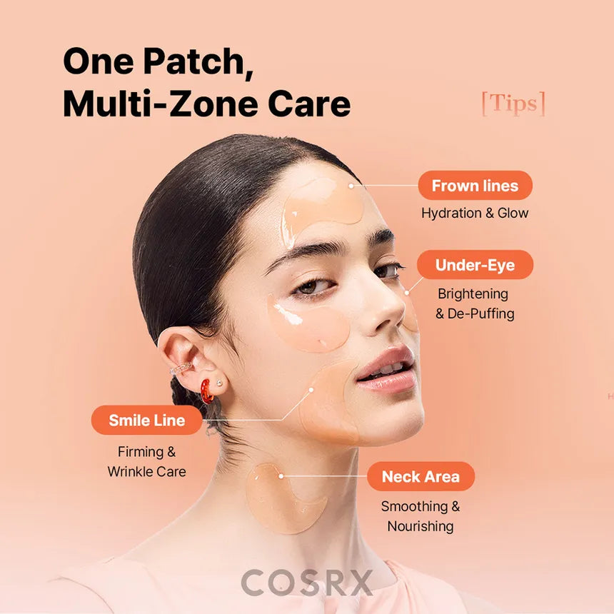 COSRX - 5 PDRN Collagen Vitalizing Hydrogel Eye Patch-thekimyoung.com