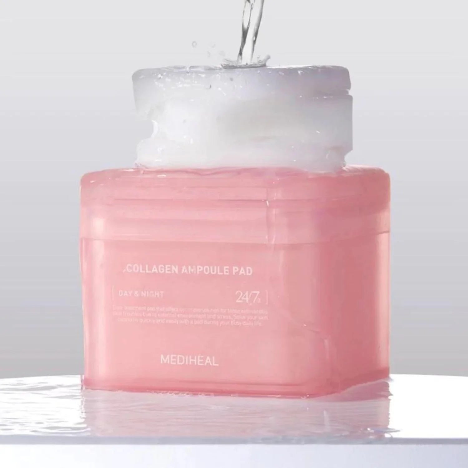 MEDIHEAL Collagen Ampoule Pad 100 Pads Toner Pad MEDIHEAL