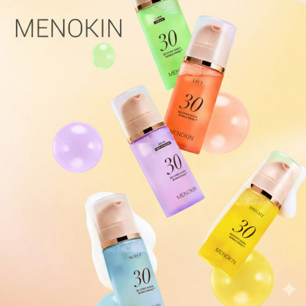 MENOKIN 30 Seconds Quick Bubble Mask 95ml Face Masks MENOKIN