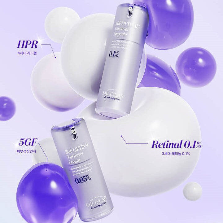 MILDLAB - 5 EGF Retinal Liftinal Turnover Cream 15g-thekimyoung.com
