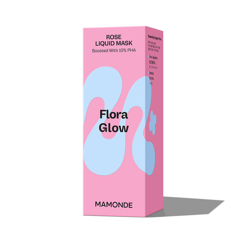 Mamonde Flora Glow Rose Liquid Mask 80ml Mask Sheet Mamonde