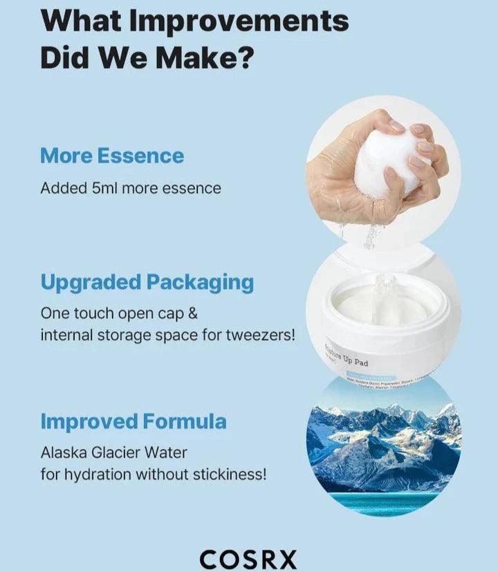 COSRX One Step Moisture Up Pad 70 Sheets-thekimyoung.com