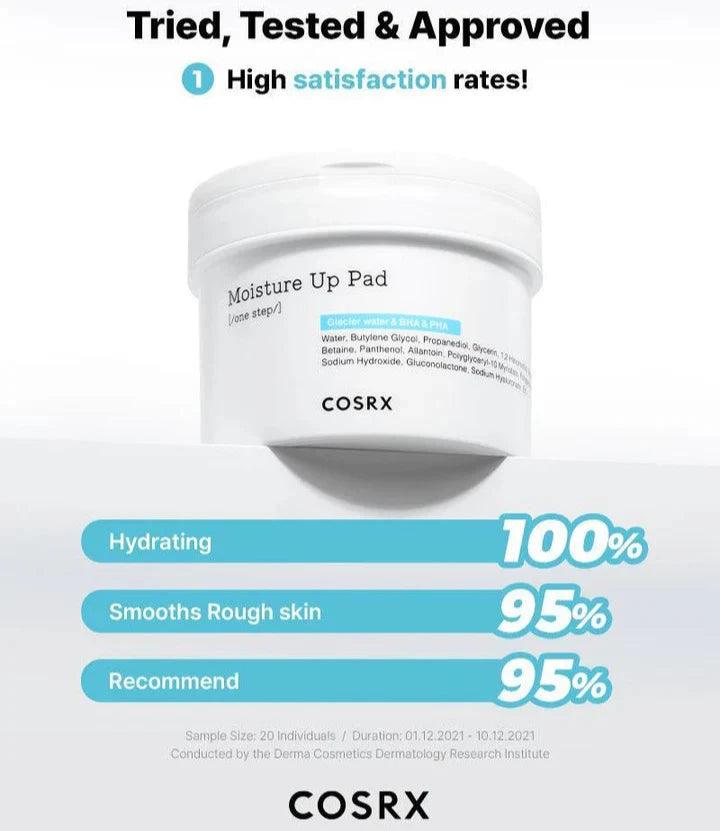 COSRX One Step Moisture Up Pad 70 Sheets-thekimyoung.com