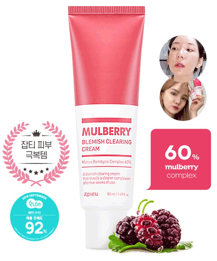 A'pieu Mulberry Blemish Clearing Cream 50ml-thekimyoung.com