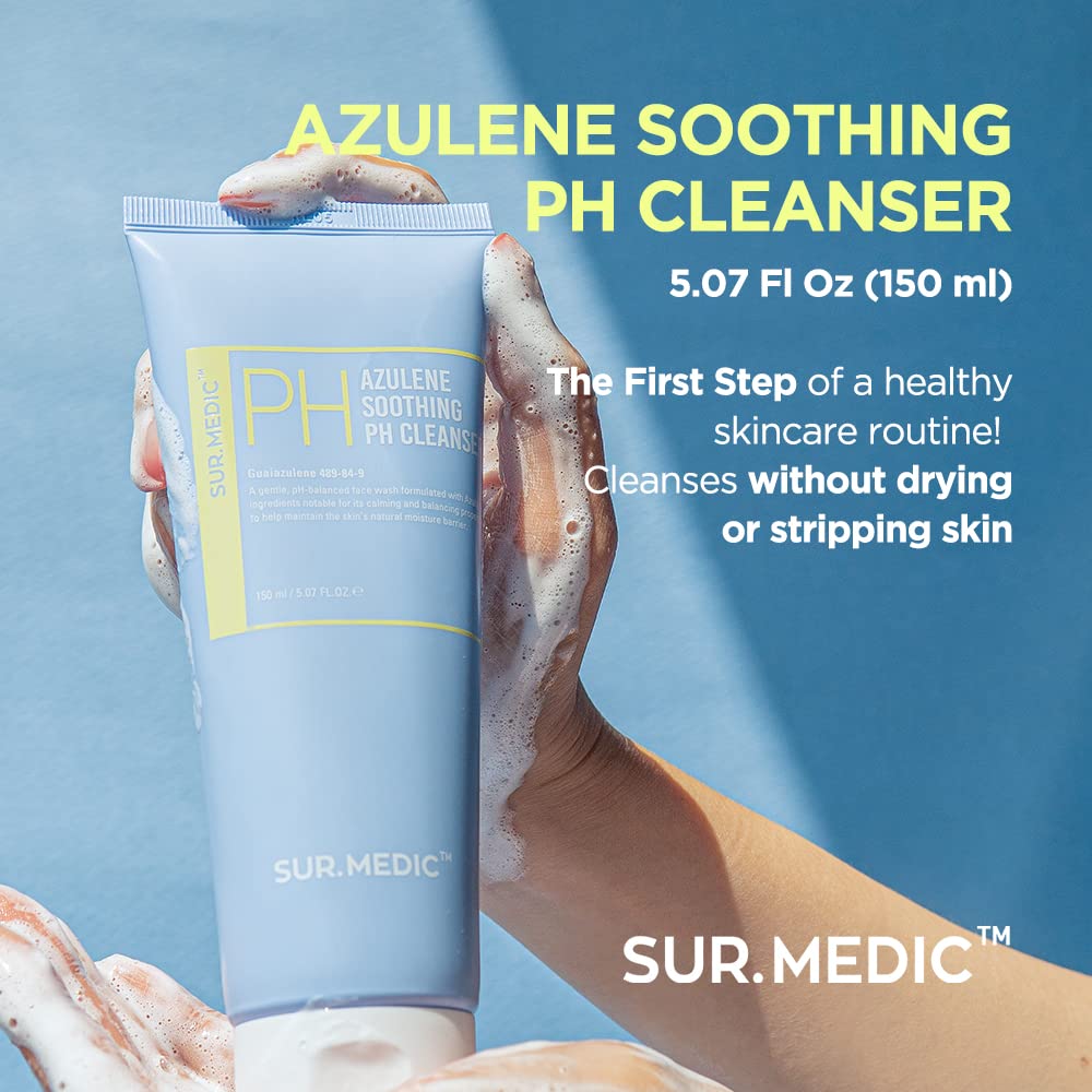 NEOGEN - Surmedic Azulene Soothing pH Cleanser (150ml)-thekimyoung.com