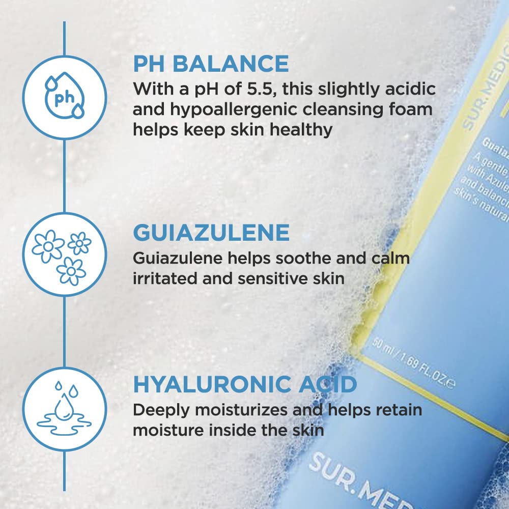 NEOGEN - Surmedic Azulene Soothing pH Cleanser (150ml)-thekimyoung.com