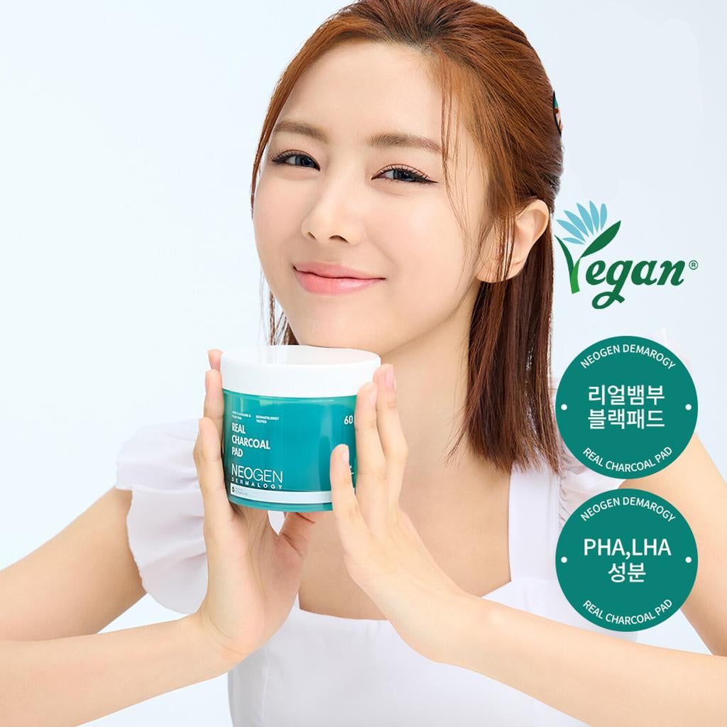 NEOGEN - Dermalogy Real Charcoal Pad-thekimyoung.com
