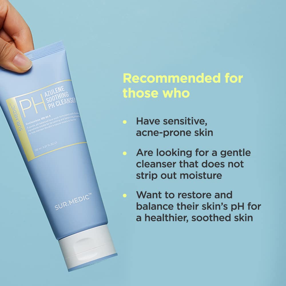 NEOGEN - Surmedic Azulene Soothing pH Cleanser (150ml)-thekimyoung.com