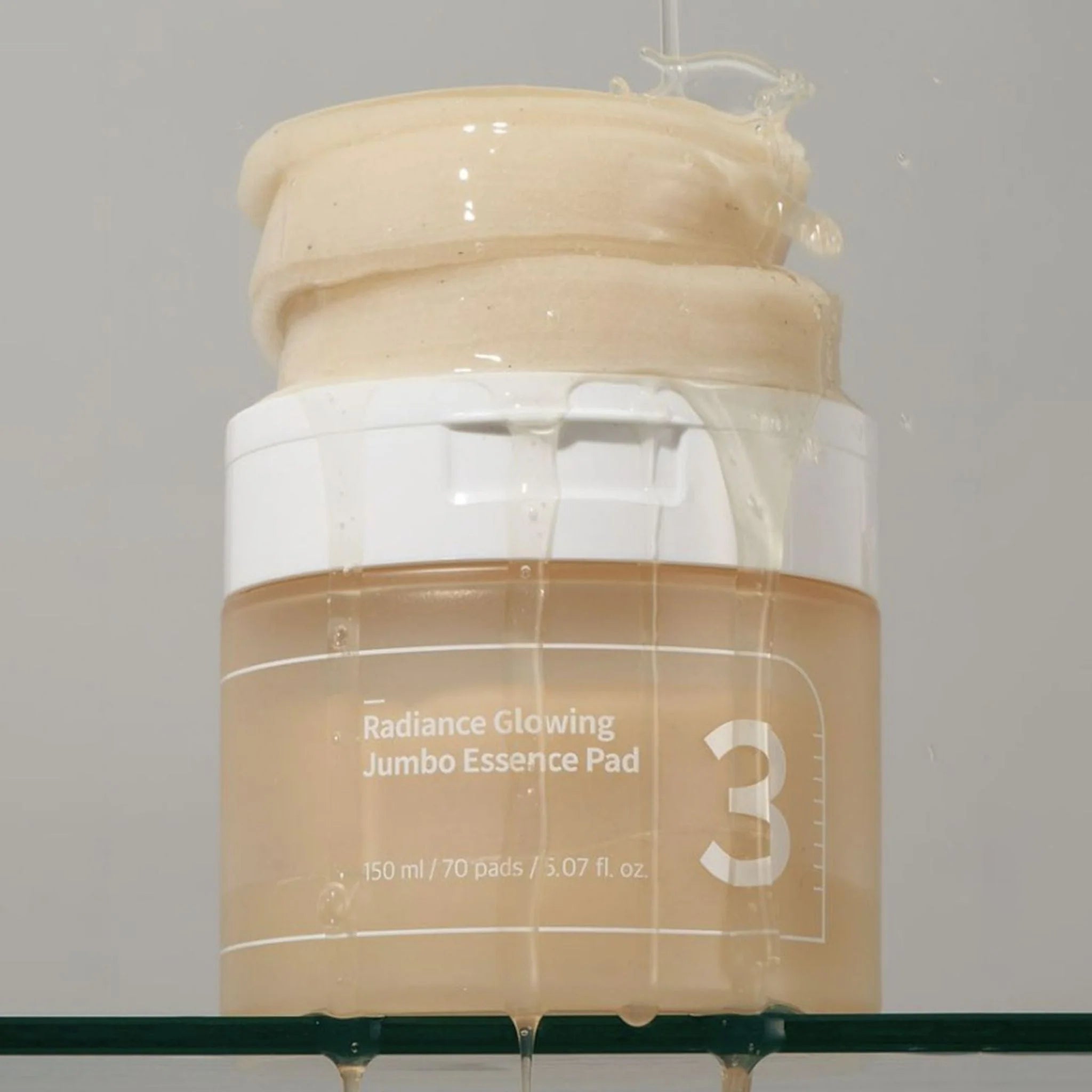 numbuzin No.3 Radiance Glowing Jumbo Essence Pad Toner Pad numbuzin