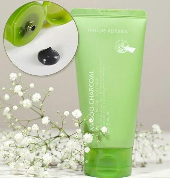 [NATURE REPUBLIC] Bamboo Charcoal Mud Pack 150g-thekimyoung.com