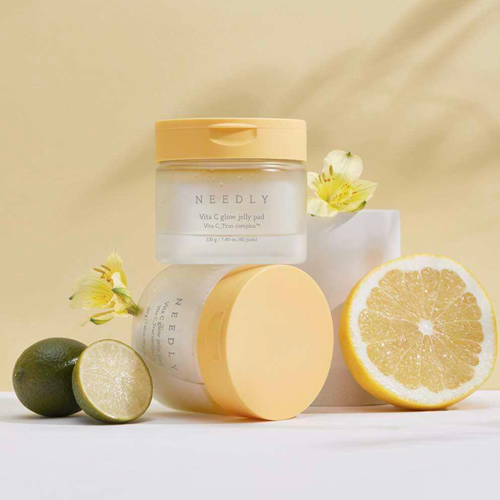 Needly Vita C Glow Jelly Pad Toner Pad Needly