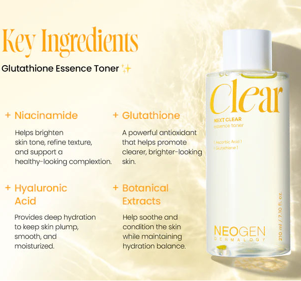 NEOGEN - Next Clear Essence Toner 210ml-thekimyoung.com