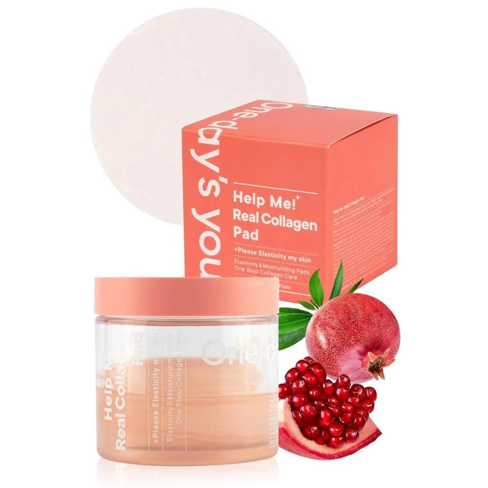 One-day's you Help Me! Real Collagen Pad 130ml(70 pads)-thekimyoung.com