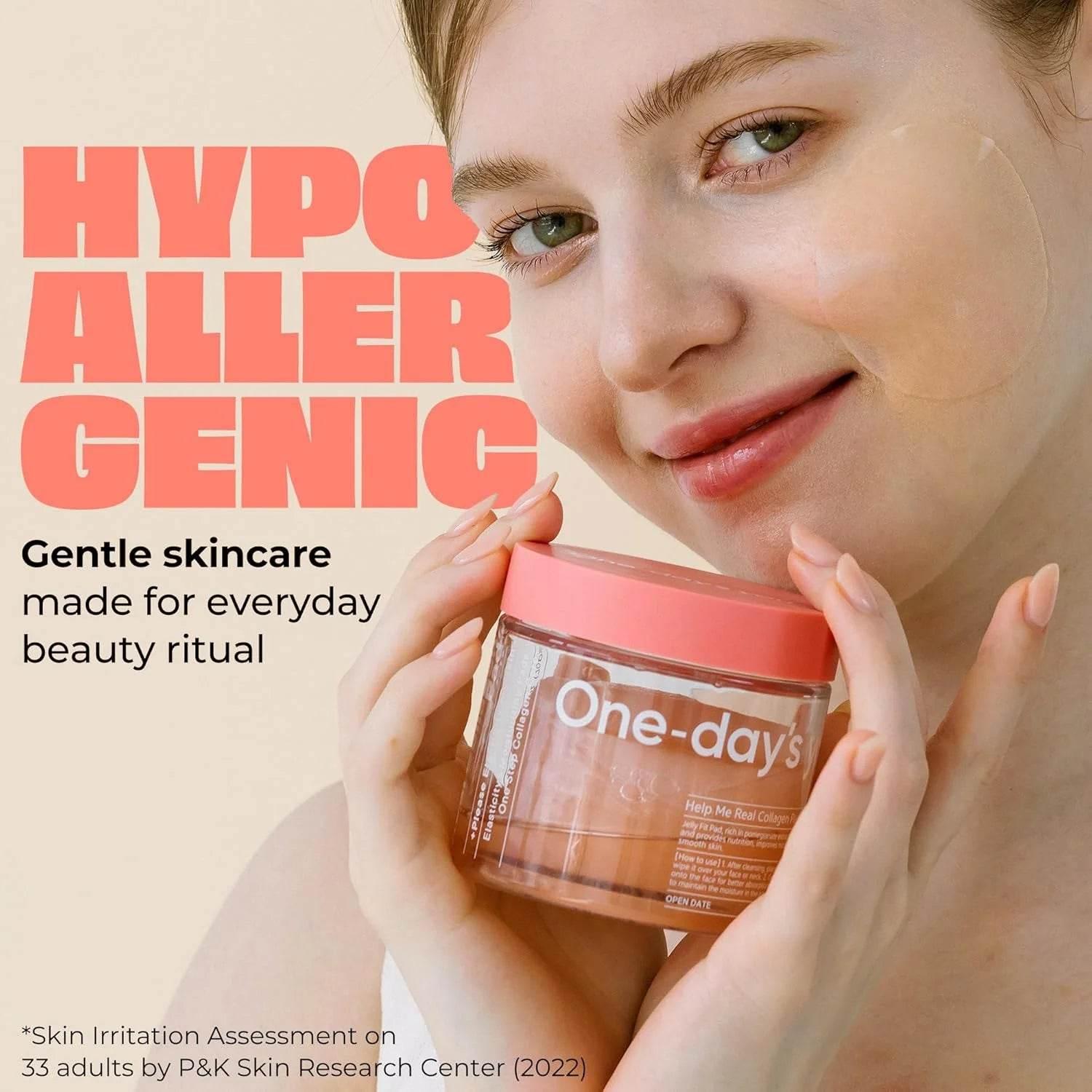 One-day's you Help Me! Real Collagen Pad 130ml(70 pads)-thekimyoung.com