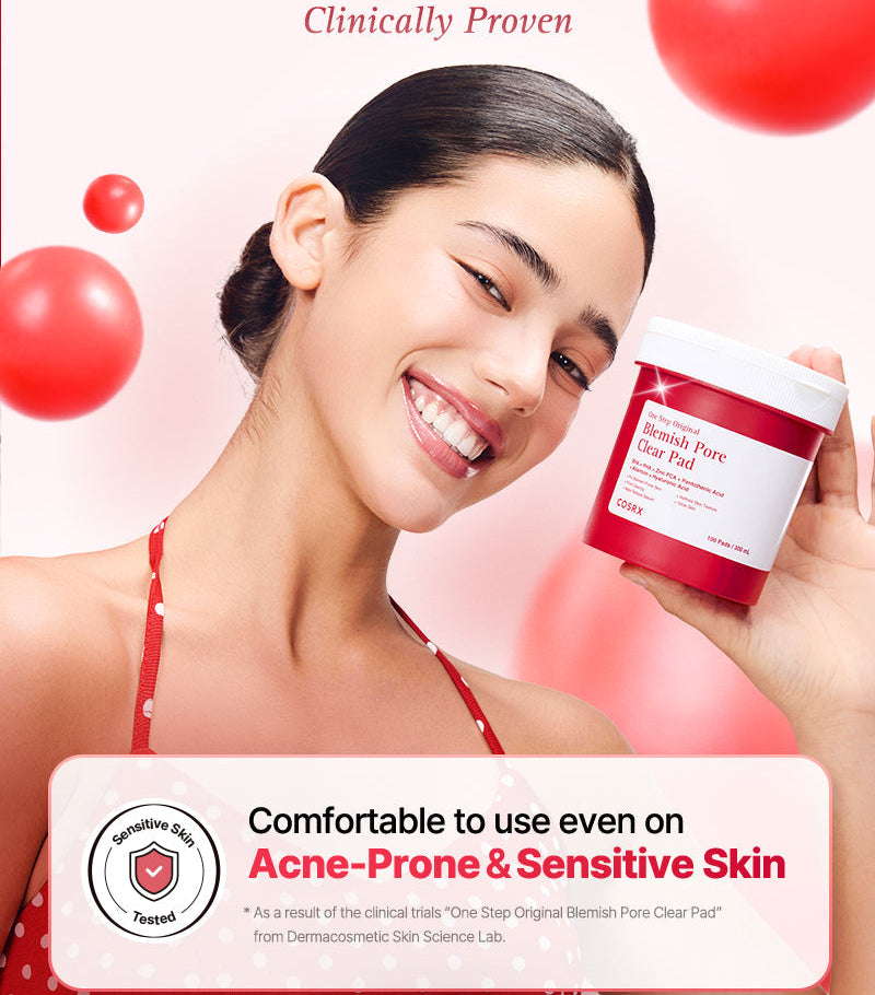 COSRX - One Step Original Blemish Pore Clear Pad (100 Pads)-thekimyoung.com