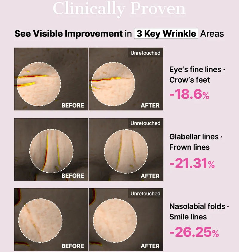 COSRX - The Peptide Collagen Lifting Glow Hydrogel Mask (3 Sheets)-thekimyoung.com