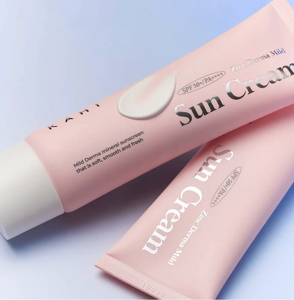 KAHI - Zinc Derma Mild Sun Cream SPF 50+ PA++++ 50ml-thekimyoung.com