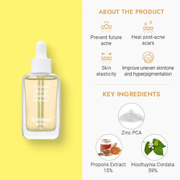 By Wishtrend- Propolis Energy Calming Ampoule 30ml-thekimyoung.com