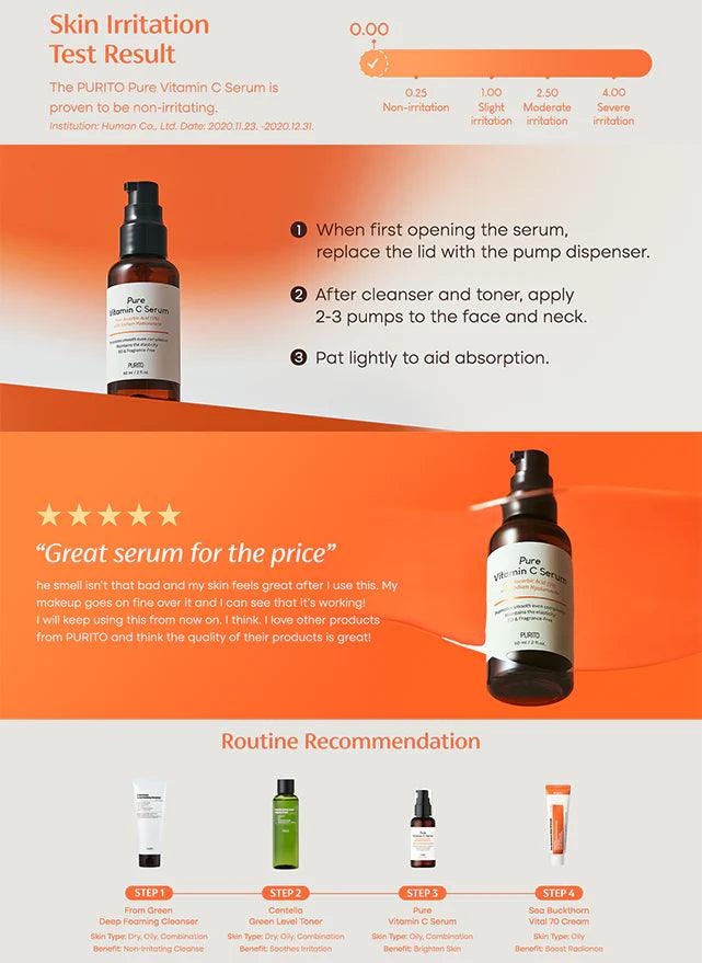 Purito SEOUL - Pure Vitamin C Serum-thekimyoung.com