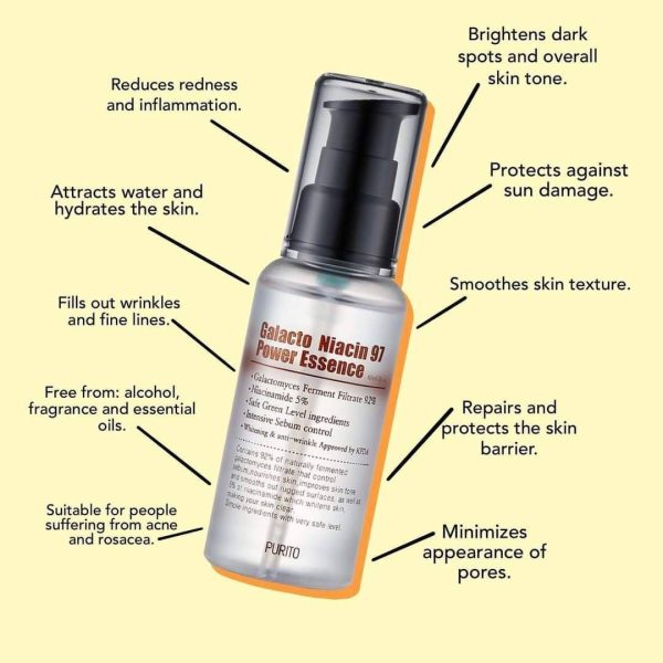 Purito SEOUL - Galacto Niacin 97 Power Essence 60ml-thekimyoung.com