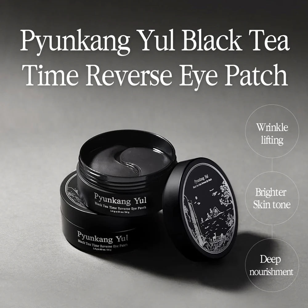 Pyunkang Yul Black Tea Time Reverse Eye Patch (60 sheets) Eye Patches Pyunkang Yul