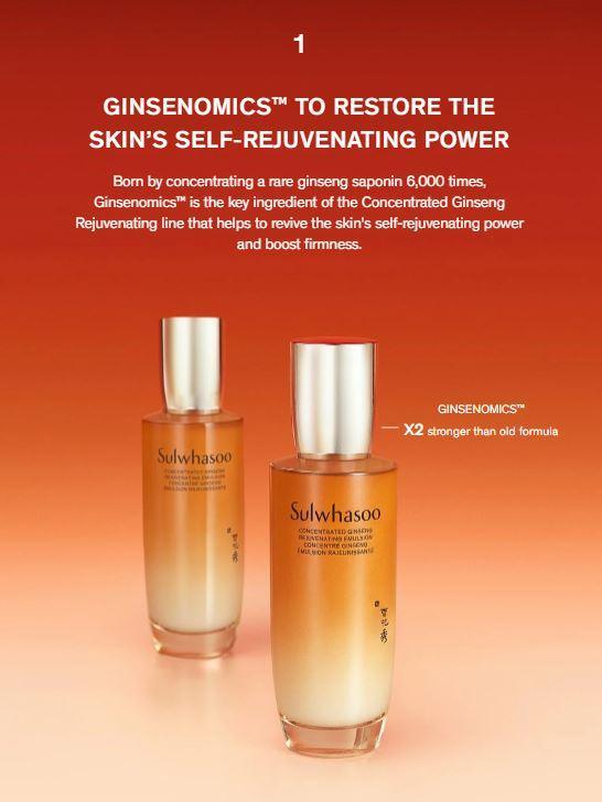 Sulwhasoo Concentrated Ginseng Rejuvenating Emulsion 125ml Emulsion Sulwhasoo