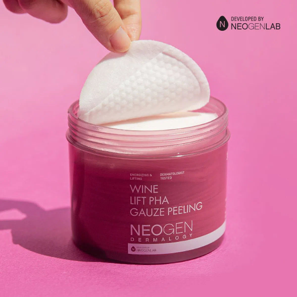 NEOGEN - Dermalogy Wine Lift PHA Gauze Peeling (30 Sheets)-thekimyoung.com