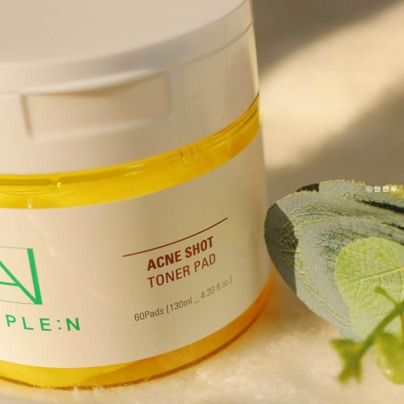 AMPLE:N Acne Shot Toner Pad 130ml-thekimyoung.com