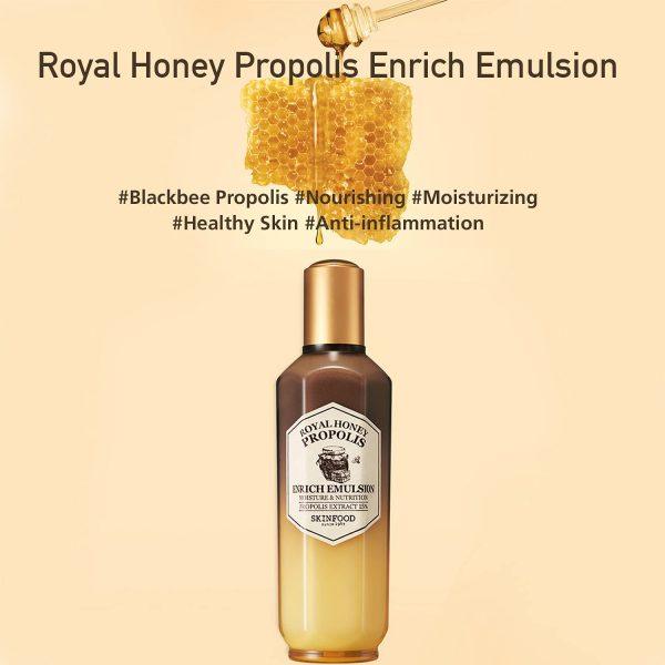SKINFOOD Royal Honey Propolis Enrich Emulsion 160ml-thekimyoung.com