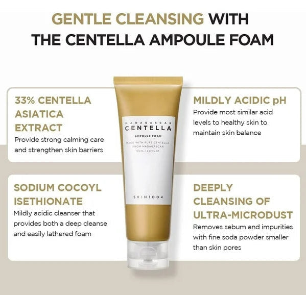 SKIN 1004 Madagascar Centella Ampoule Foam Cleansing Foam SKIN1004