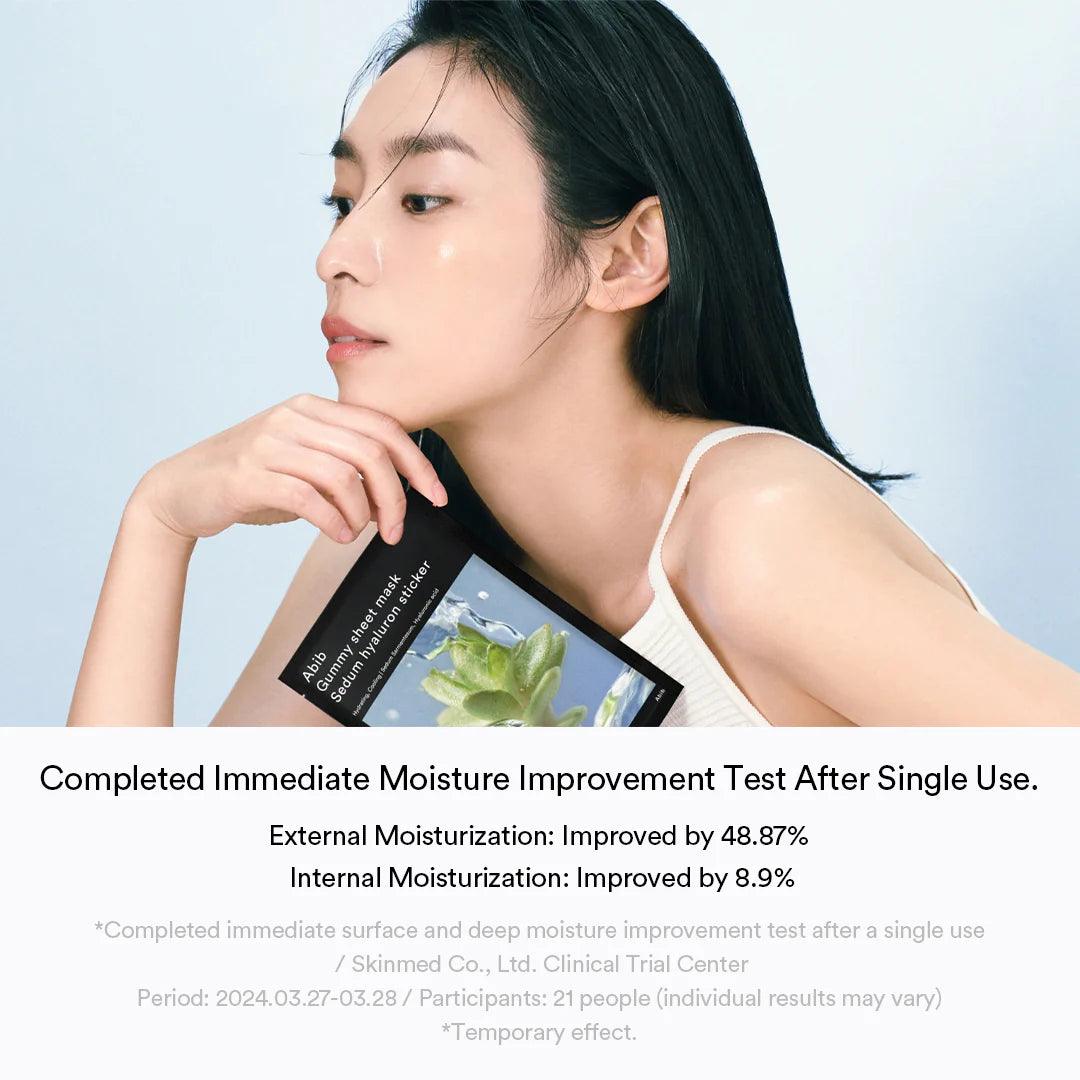 Abib Gummy Sheet Mask Sedum Hyaluron Sticker (10 sheets) Mask Sheet Abib