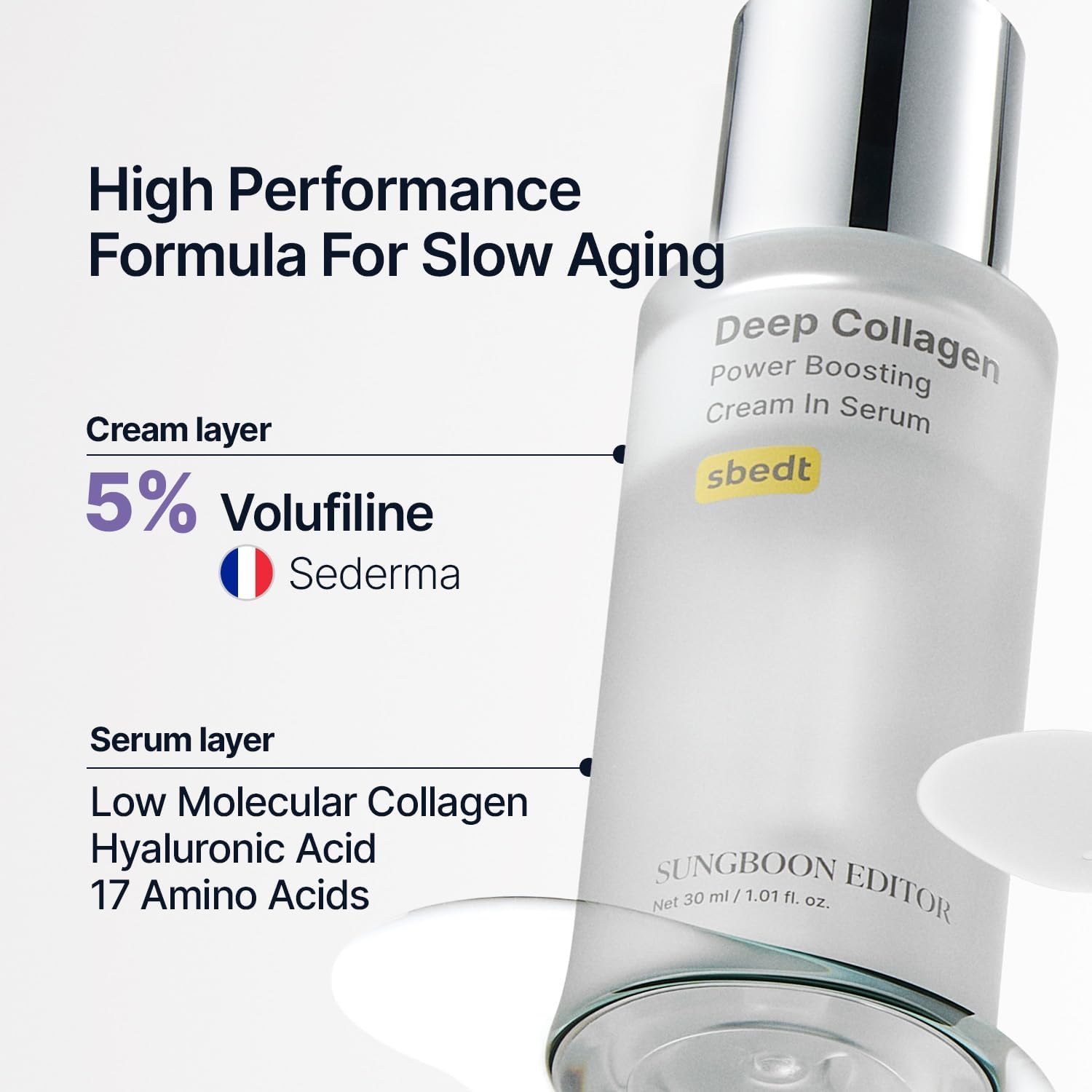 SUNGBOON EDITOR Deep Collagen Cream In Serum 40ml-thekimyoung.com