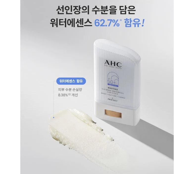 AHC Masters Calming Waterfull Sun Stick 22g (SPF50+/PA++++)-thekimyoung.com